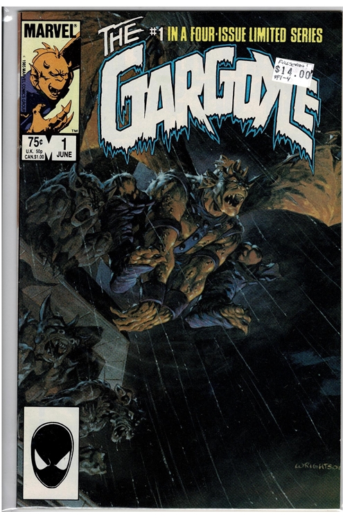 The Gargoyle (1985) #1-4 Comic Pack Full Series!