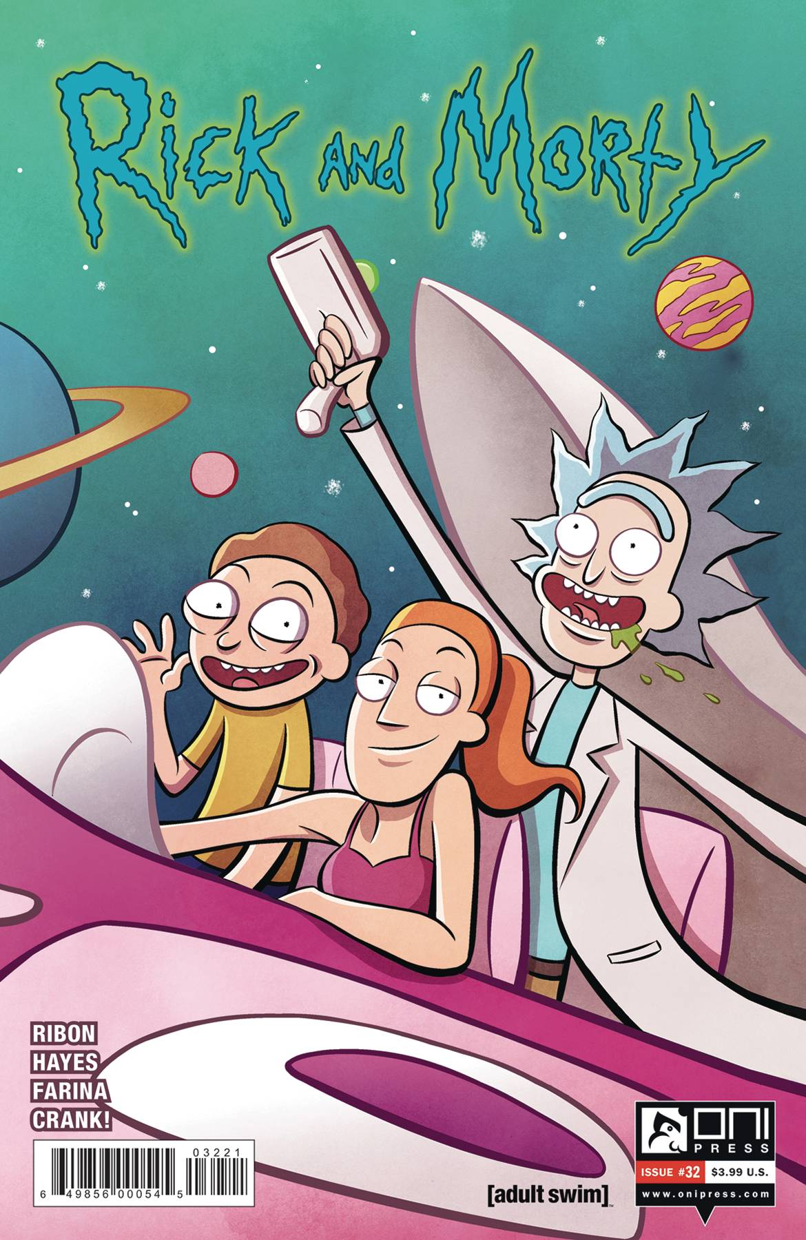 Rick and Morty #32 Incentive Variant Blas (2015)