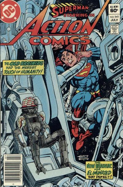 Action Comics #545 [Newsstand]-Good (1.8 – 3)