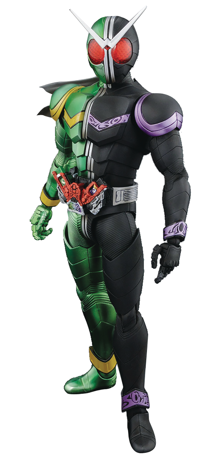 Kamen Rider With Double Cyclone Joker Fig-Rise Artisan Model Kit