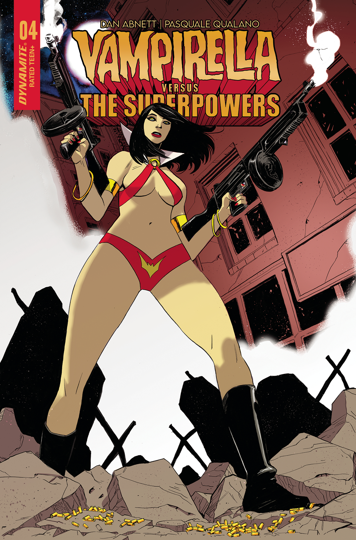 Vampirella Vs Superpowers #4 Cover C Moss