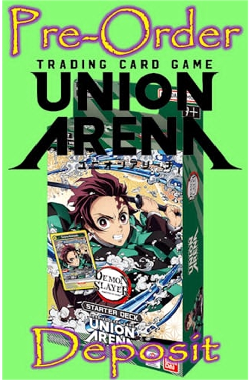 Union Arena Tcg Ue-05St Demon Slayer: Kimetsu No Yaiba Starter Deck Pre-Order Deposit