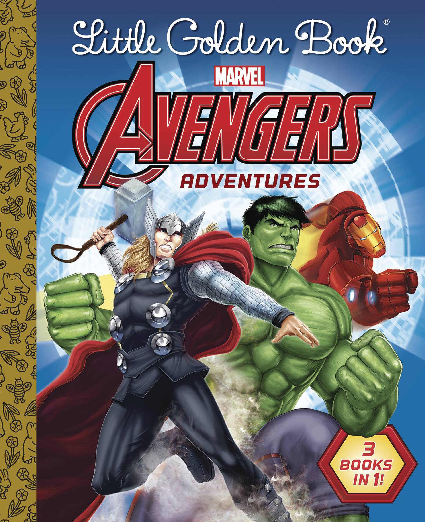 Little Golden Book Avengers Adventures Young Reader Hardcover
