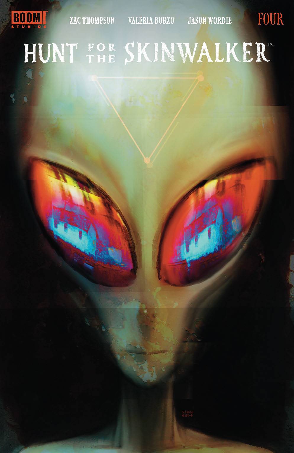 Hunt for The Skinwalker #4 Cover A Simmonds (Of 4)