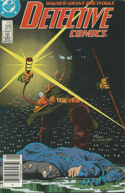 Detective Comics #586 [Newsstand]-Fine (5.5 – 7)