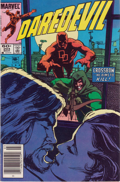 Daredevil #204 [Newsstand]-Near Mint (9.2 - 9.8)