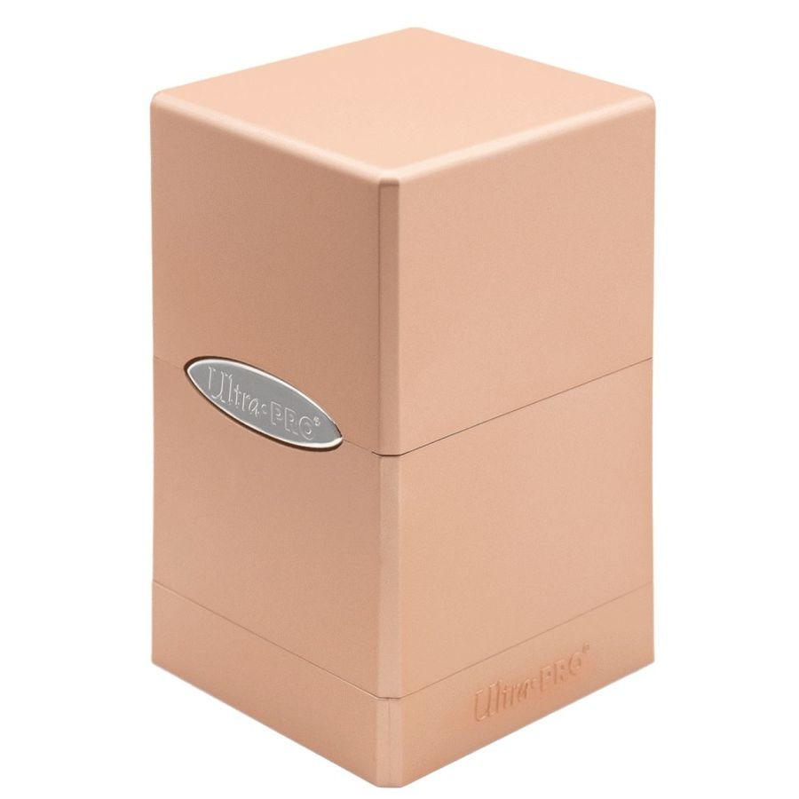 Ultra Pro Satin Tower Deck Box: 100+ Metallic - Rose Gold