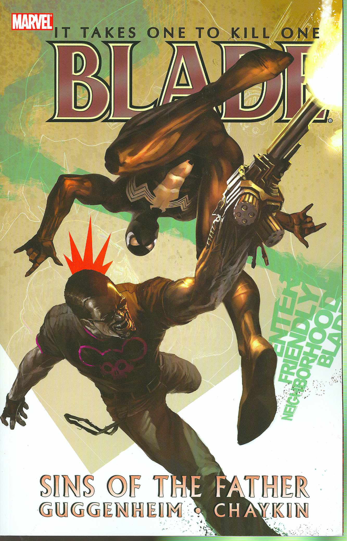 Blade Sins of Father Graphic Novel