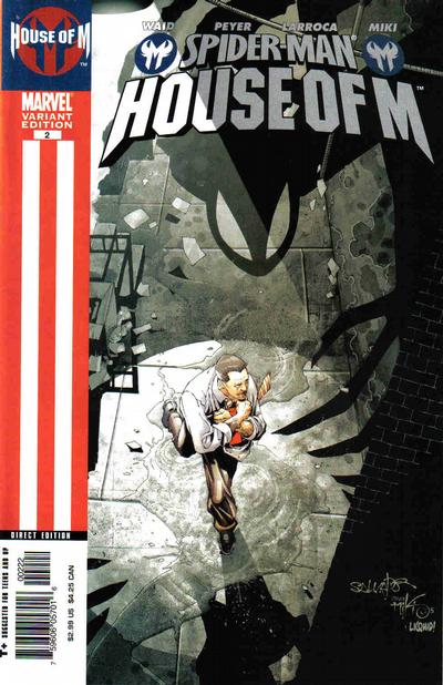 Spider-Man: House of M #2 [Variant Edition - Second Printing]-Near Mint (9.2 - 9.8)