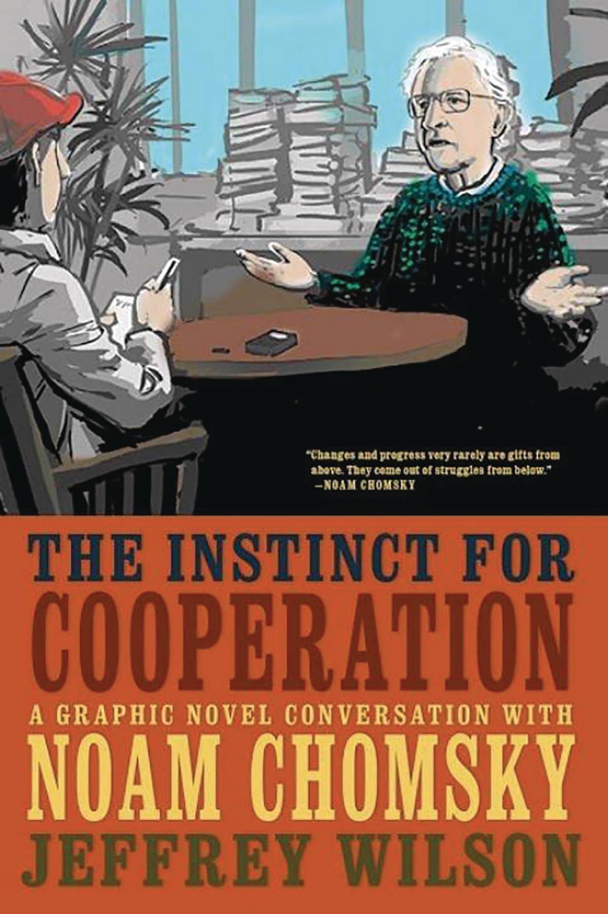 Instinct for Cooperation Conversation With Chomsky Graphic Novel