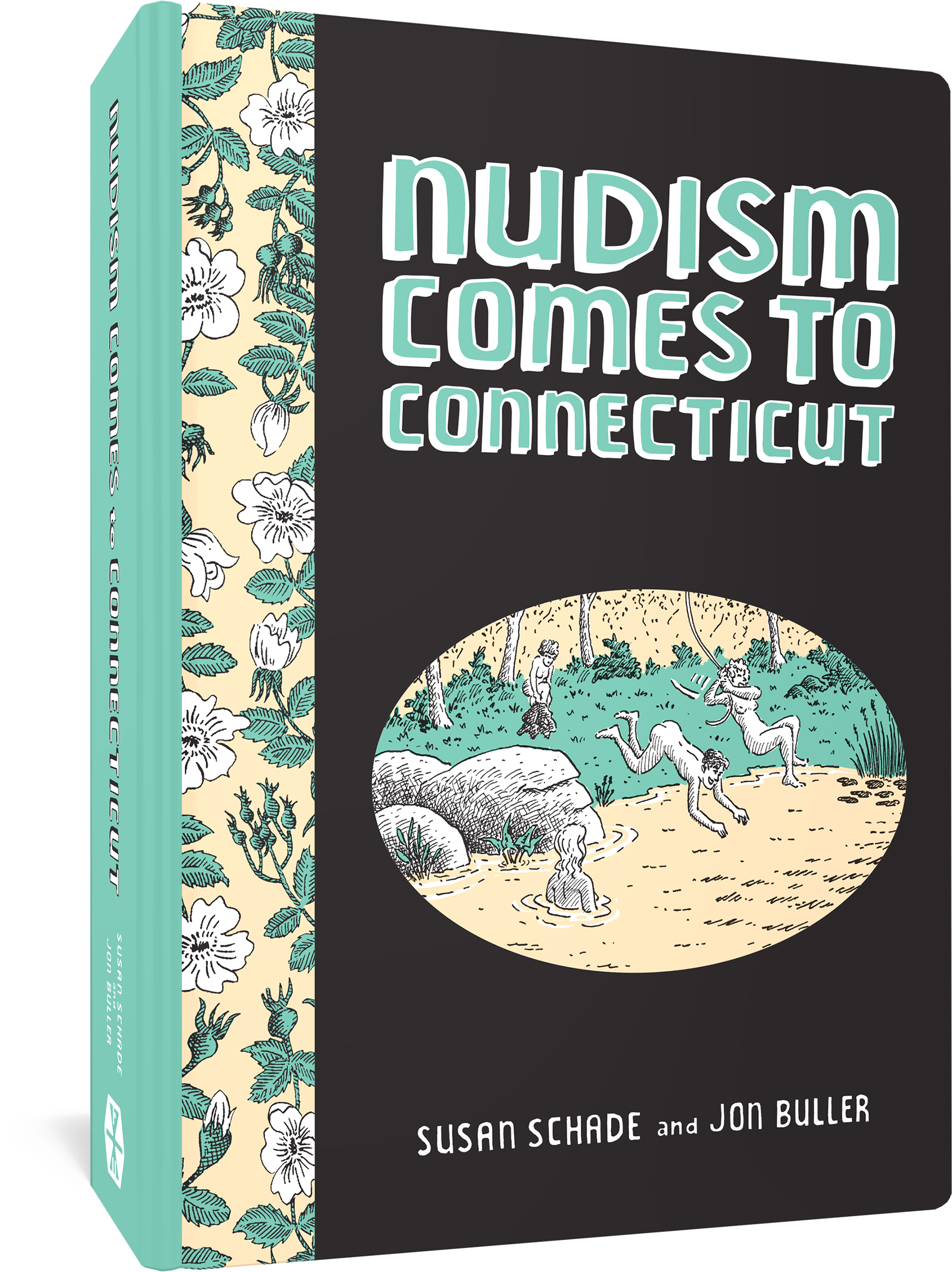 Nudism Comes To Connecticut Hardcover Graphic Novel (Mature)