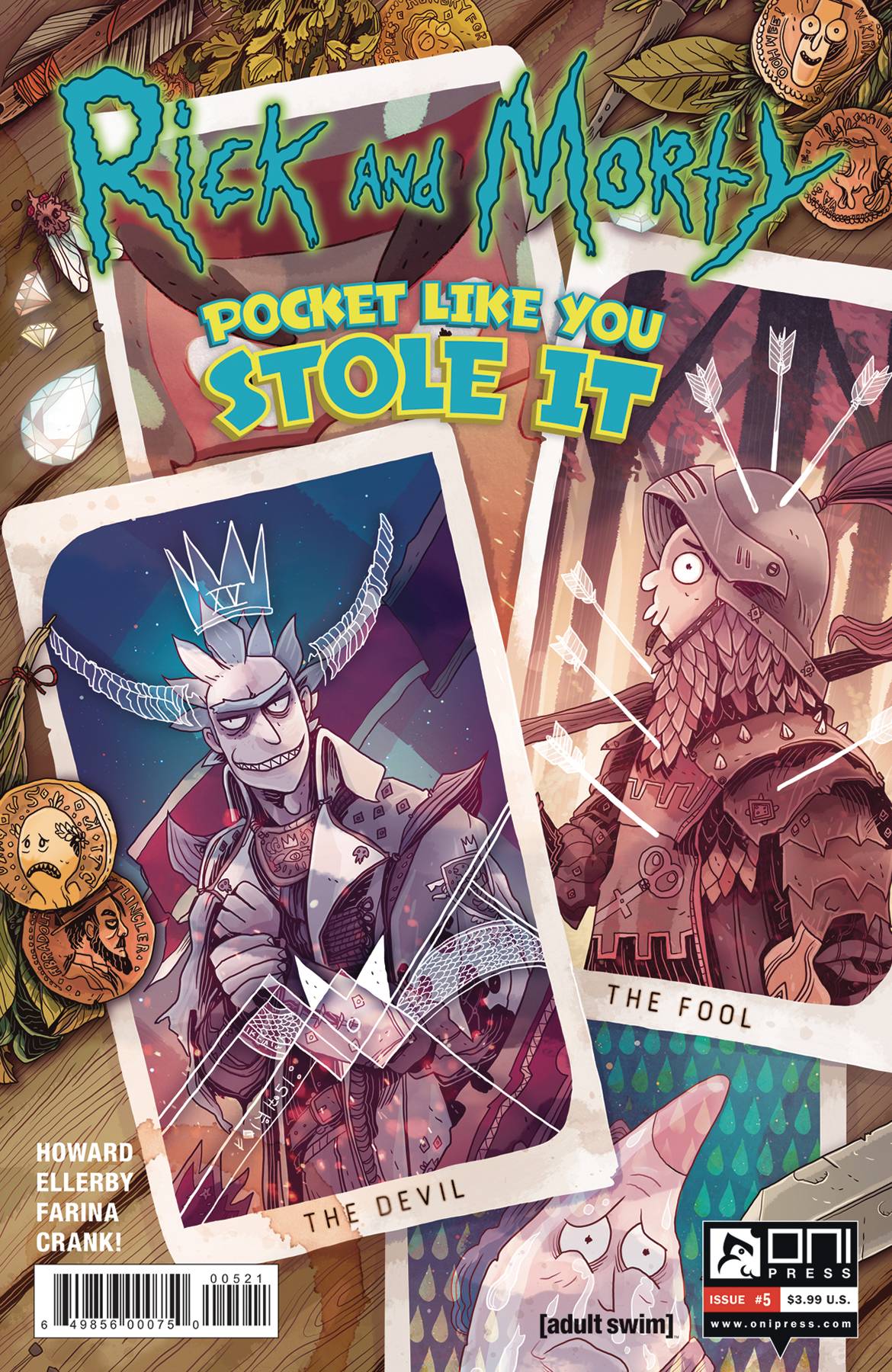 Rick and Morty Pocket Like You Stole It #5 Kirkby Variant ( (Of 5)