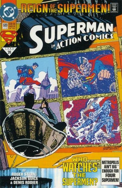 Action Comics #689 [Direct] Very Fine 