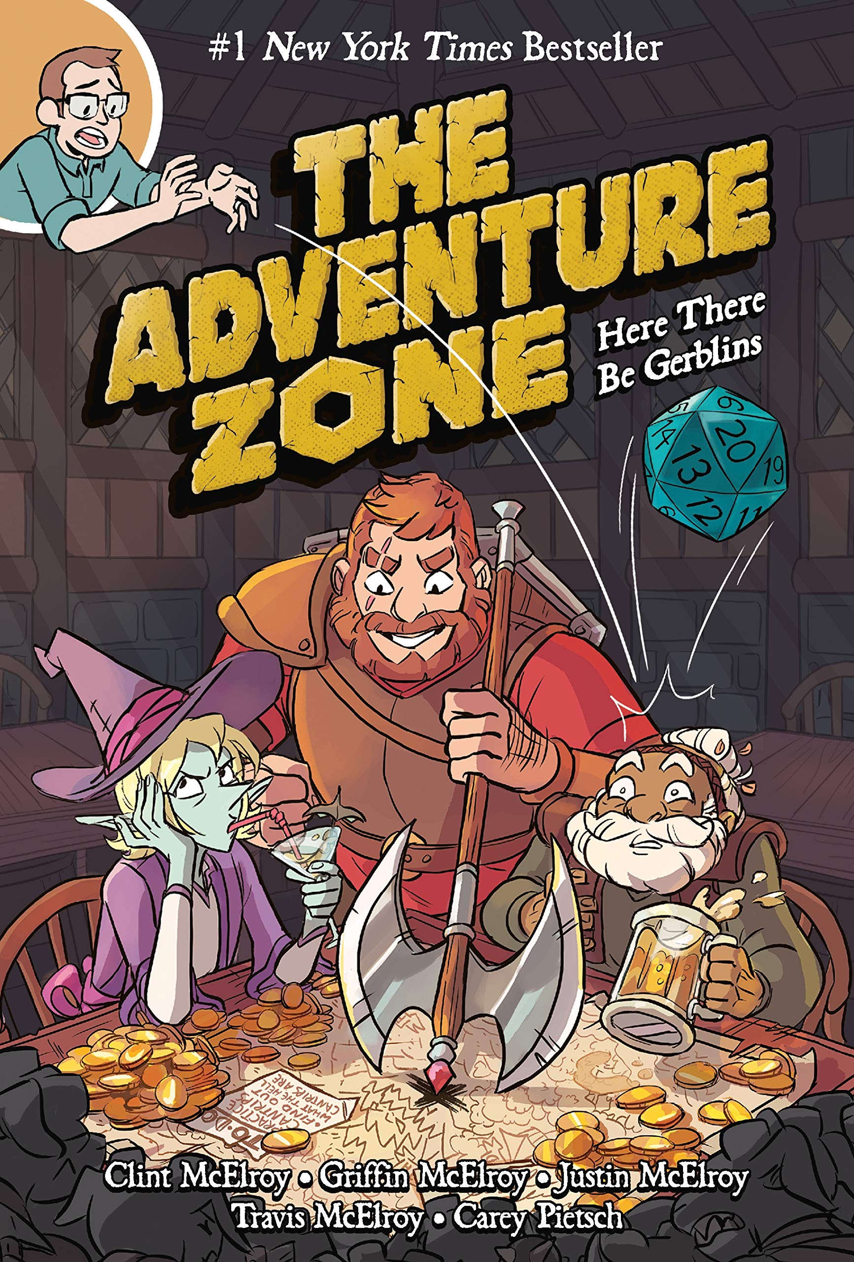 Adventure Zone Graphic Novel Volume 3 Petals To the Metal Hardcover