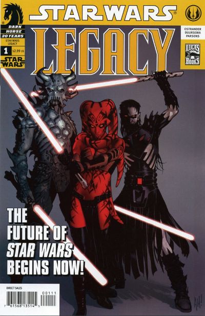 Star Wars: Legacy #1 [Newsstand]-Fine