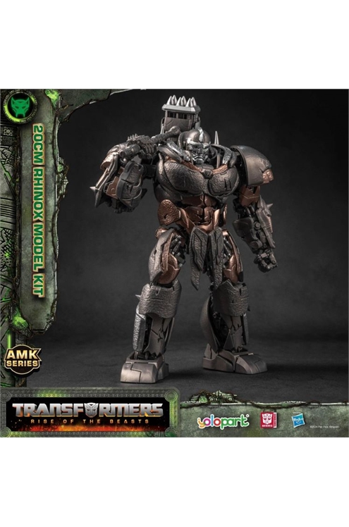 ***Pre-Order*** Transformers: Rise of The Beasts Amk Series Plastic Model Kit Rhinox