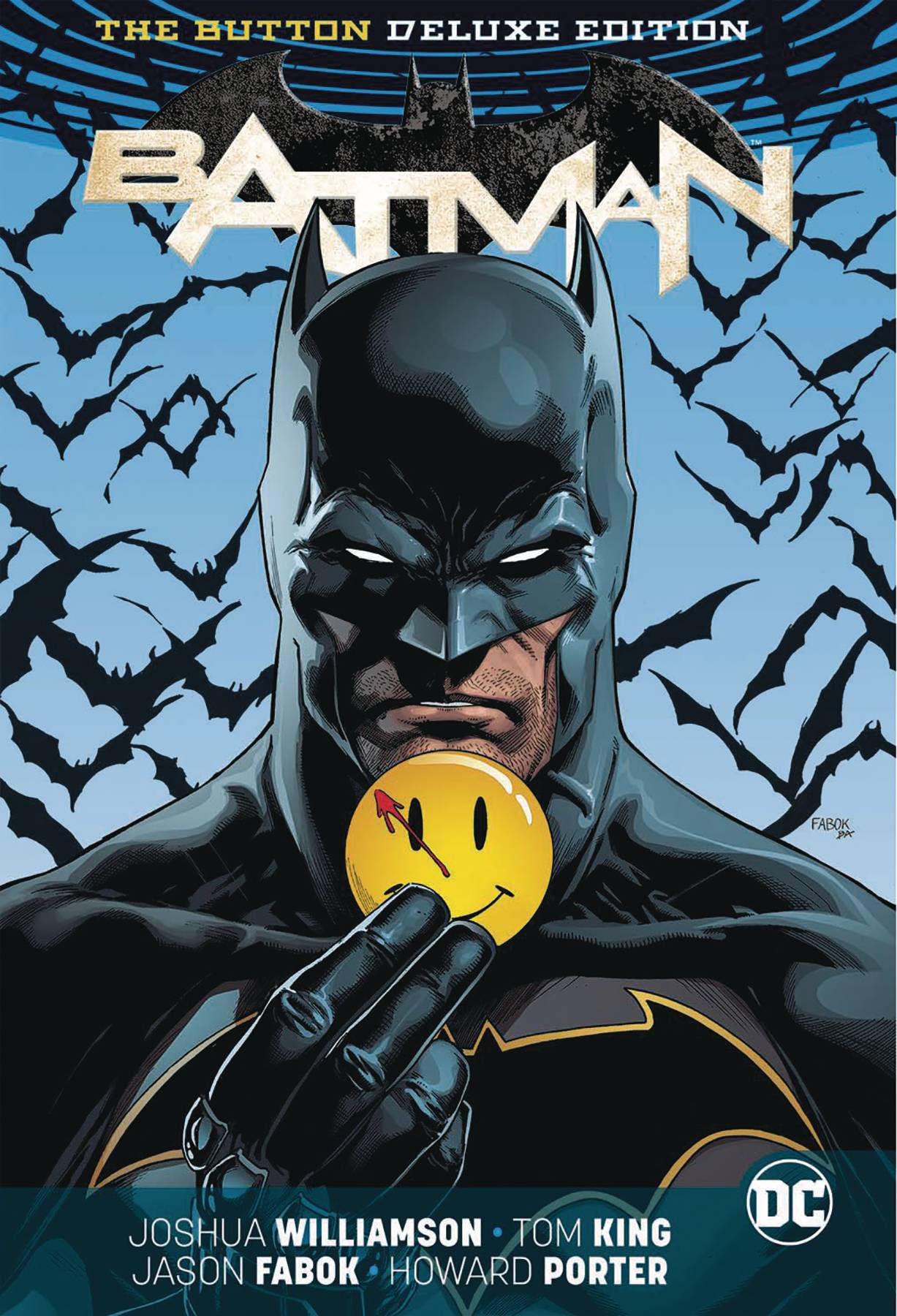 Batman Flash the Button Deluxe Edition Hardcover (Rebirth)