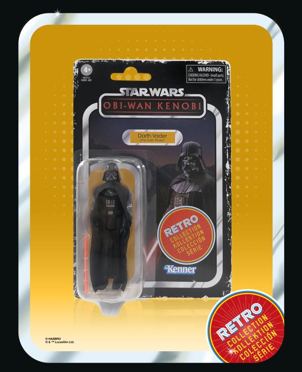 Star Wars Obi-Wan Retro 3 3/4 Inch Darth Vader Dark Times