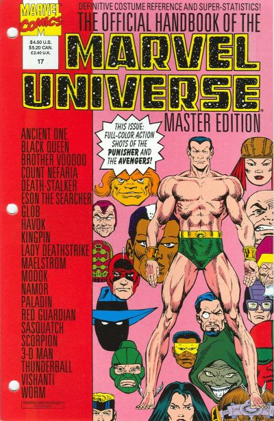 Official Handbook of The Marvel Universe Master Edition #17