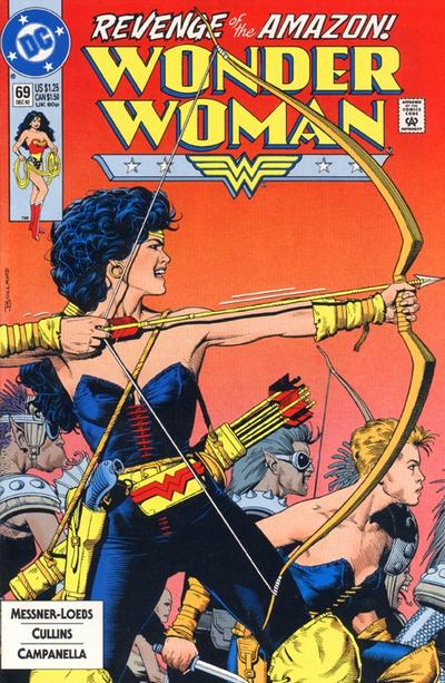 Wonder Woman #69 [Direct]-Very Fine (7.5 – 9) Brian Bolland Cover