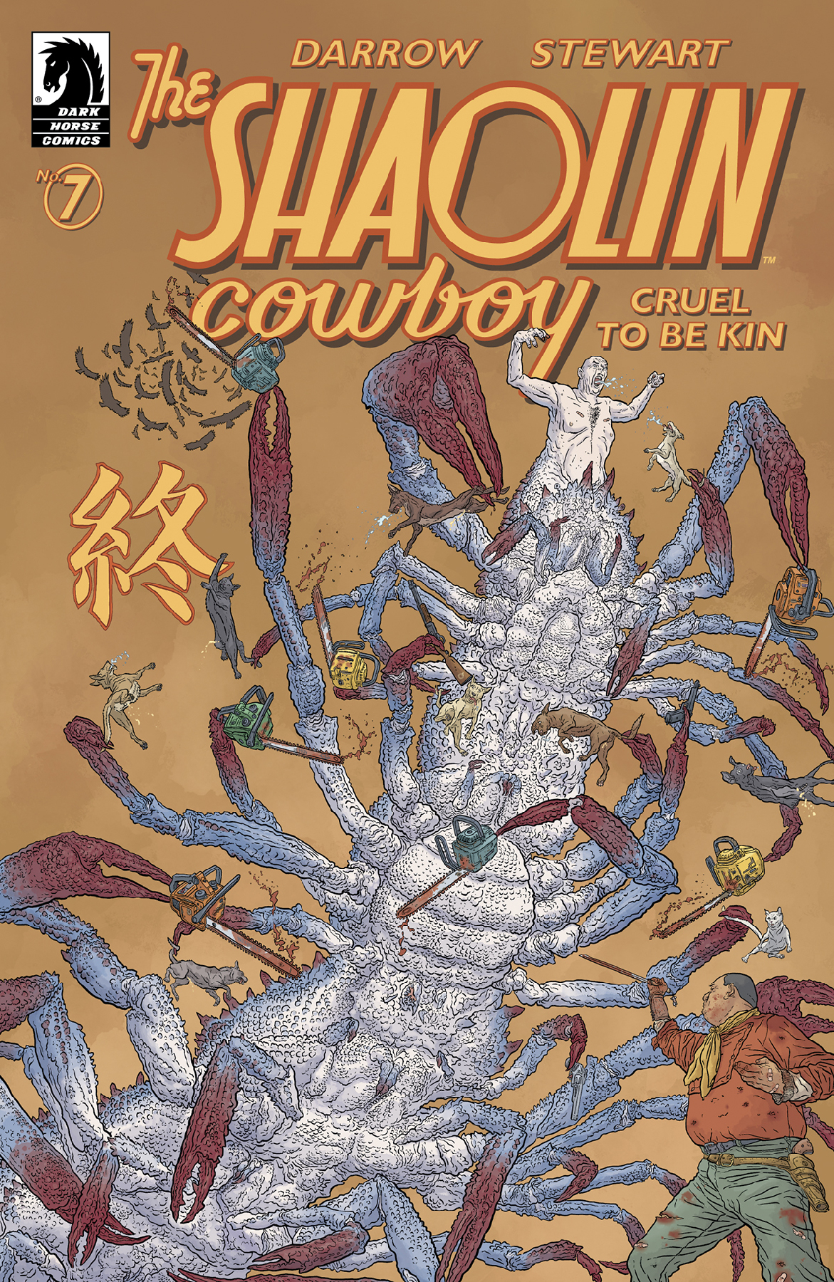 Shaolin Cowboy Cruel To Be Kin #7 Cover A Darrow (Mature) (Of 7)