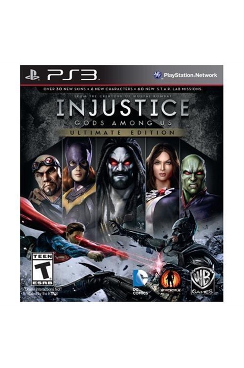 Playstation 3 Ps3 Injustice Gods Among Us Ultimate Edition