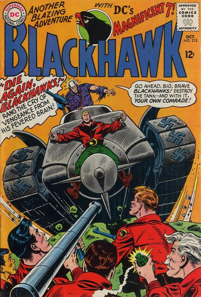 Blackhawk #213-Fine (5.5 – 7)