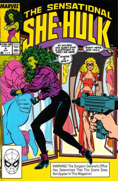 The Sensational She-Hulk #4-Very Fine