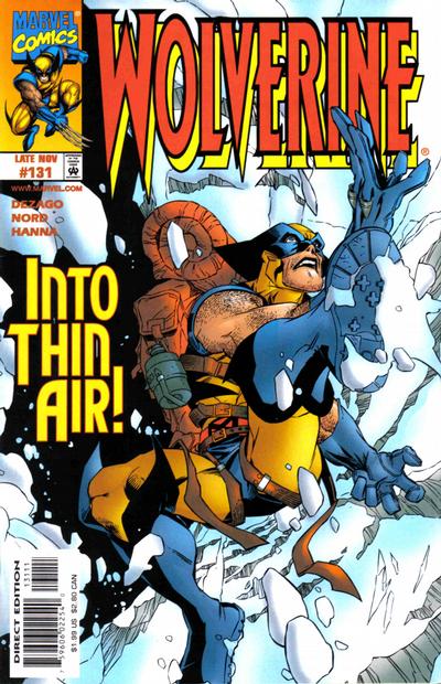 Wolverine #131 [Direct Edition - Error]-Near Mint (9.2 - 9.8)