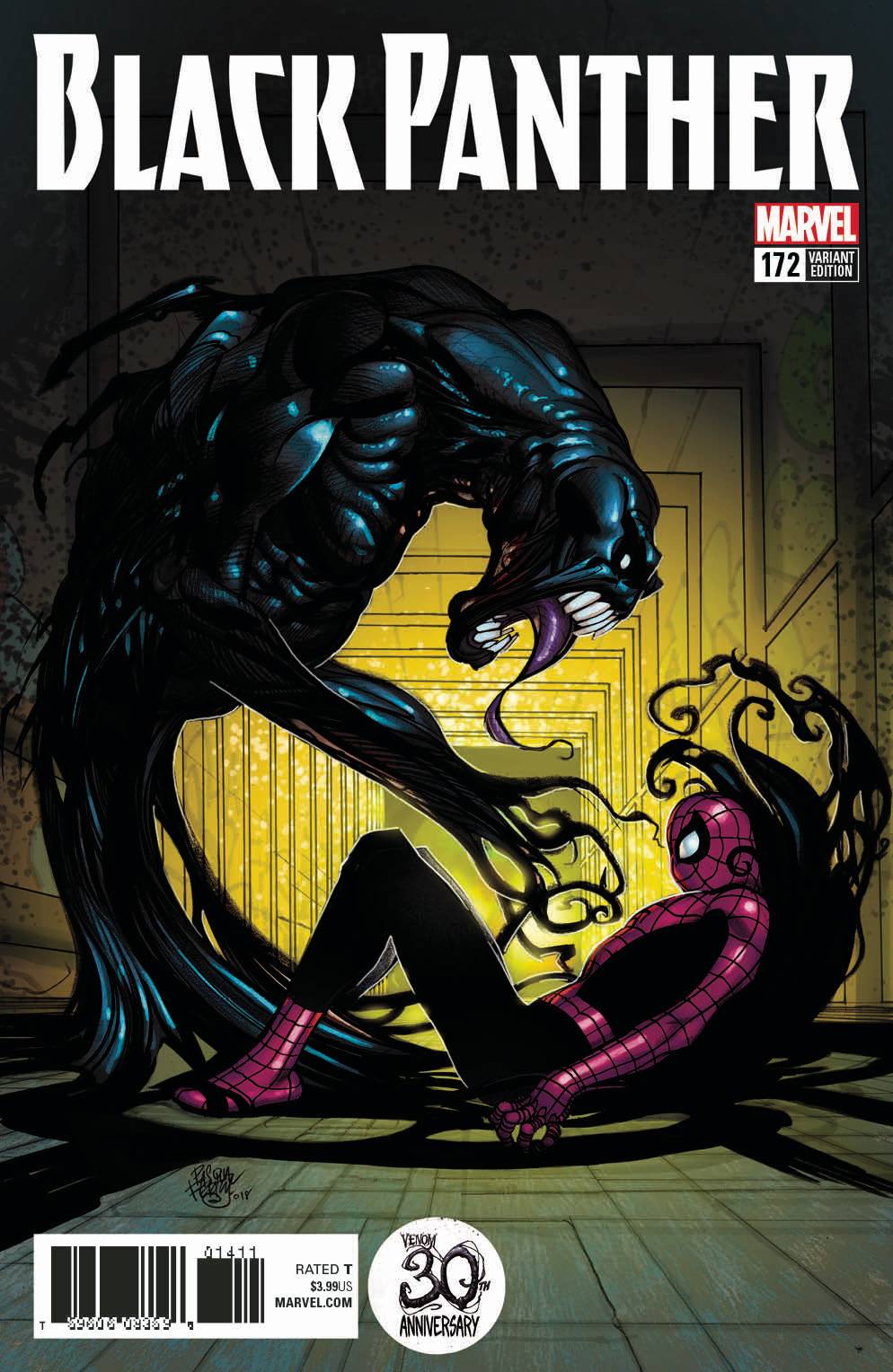 Black Panther #172 Horn Venom30th Variant Leg