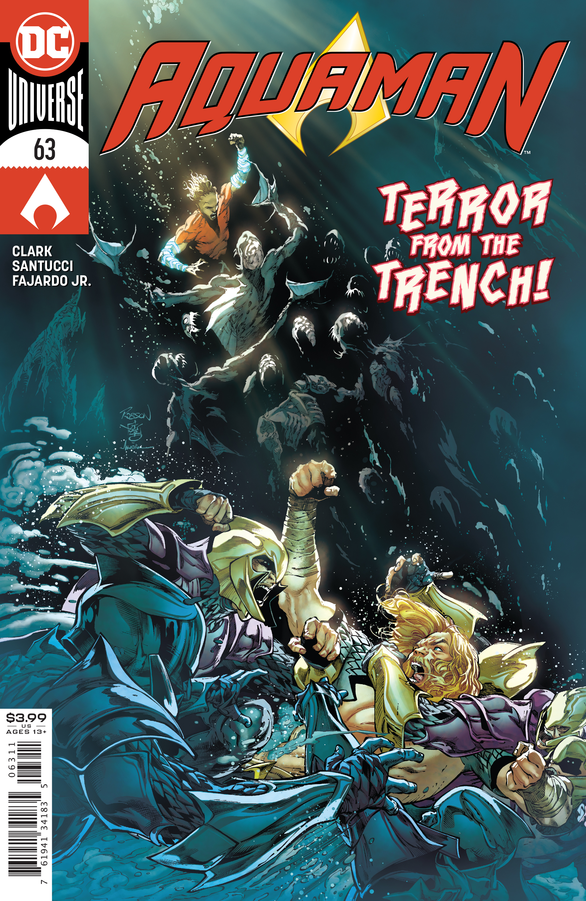 Aquaman #63 Cover A Robson Rocha (2016)