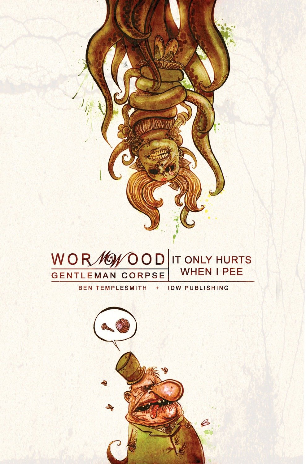 Wormwood Gentleman Corpse Hardcover Volume 2 Only Hurts When I Pee