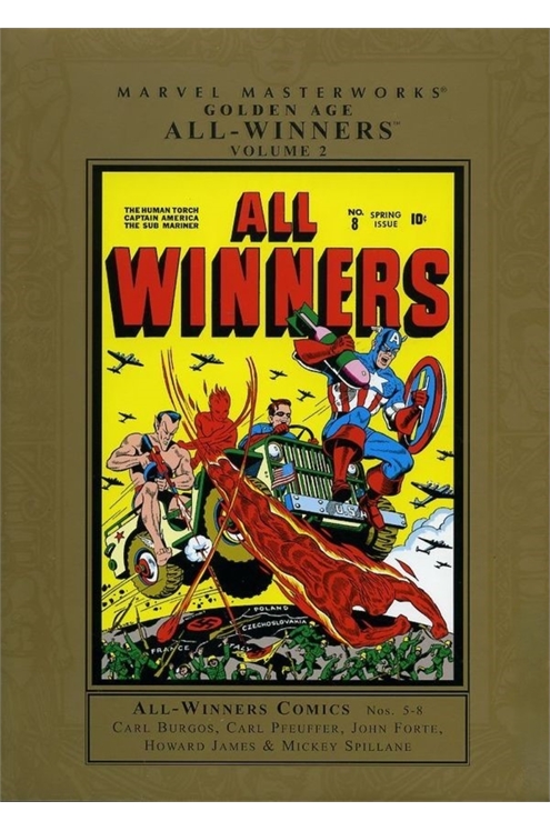 Marvel Masterworks Gold Age: All-Winners Volume 2 Hardcover Sealed Polywrap