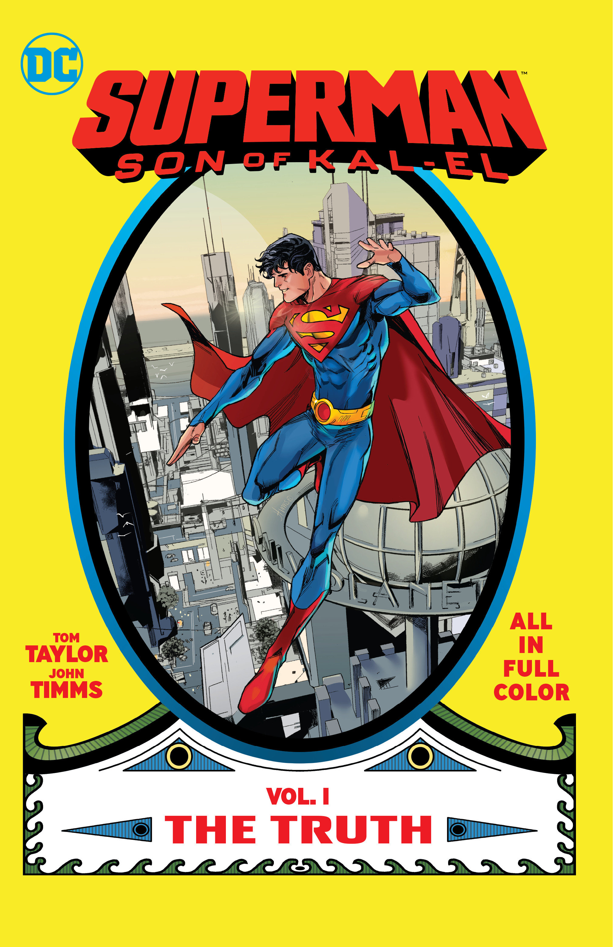 Superman Son of Kal-El Graphic Novel Volume 1 The Truth