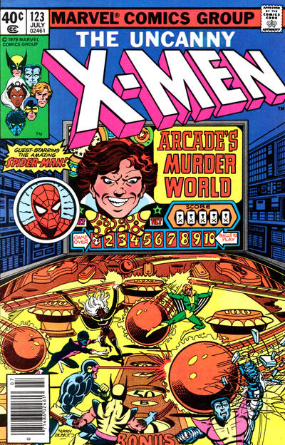 The X-Men #123 [Newsstand](1963)- Vg 4.0