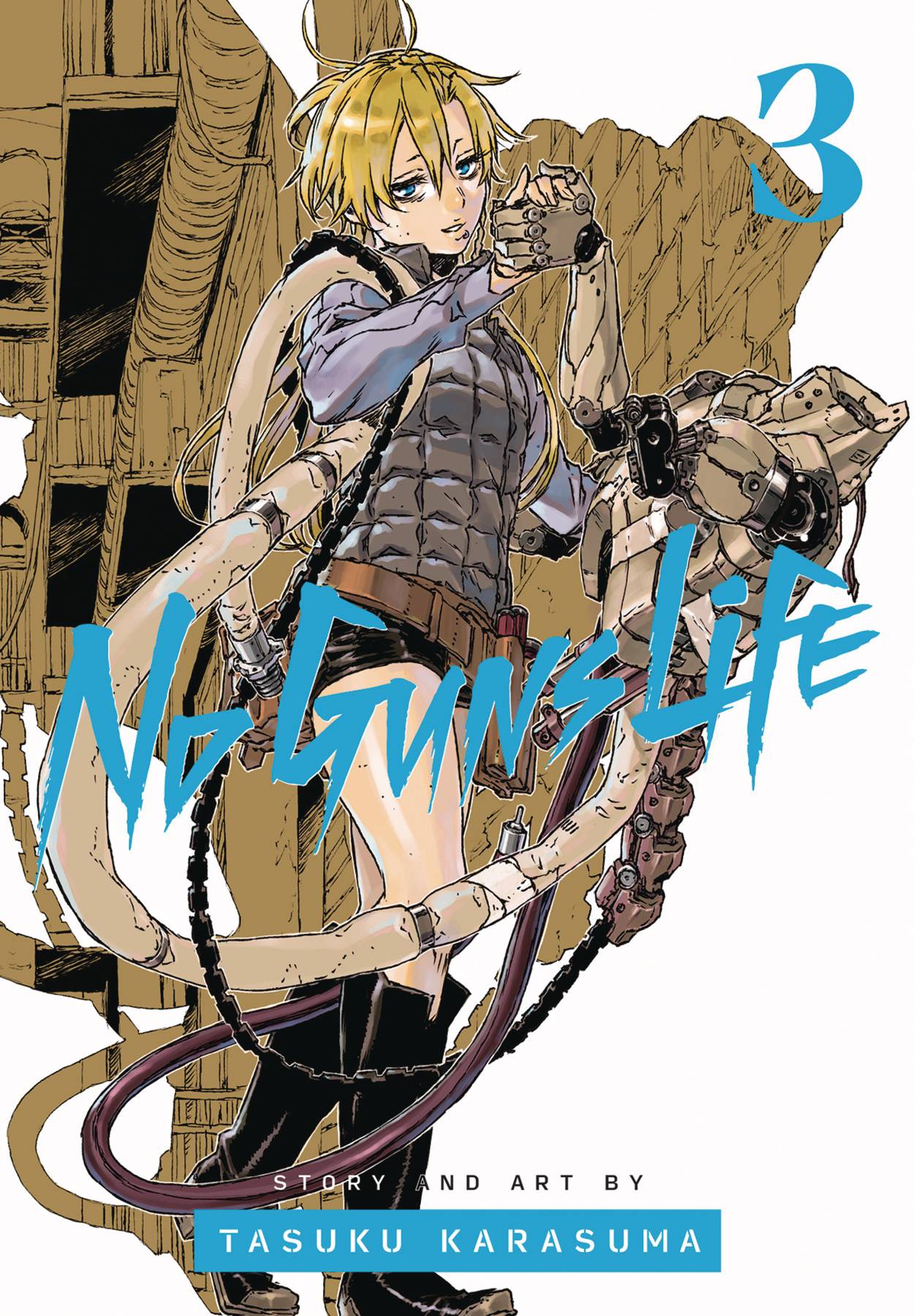 No Guns Life Manga Volume 3