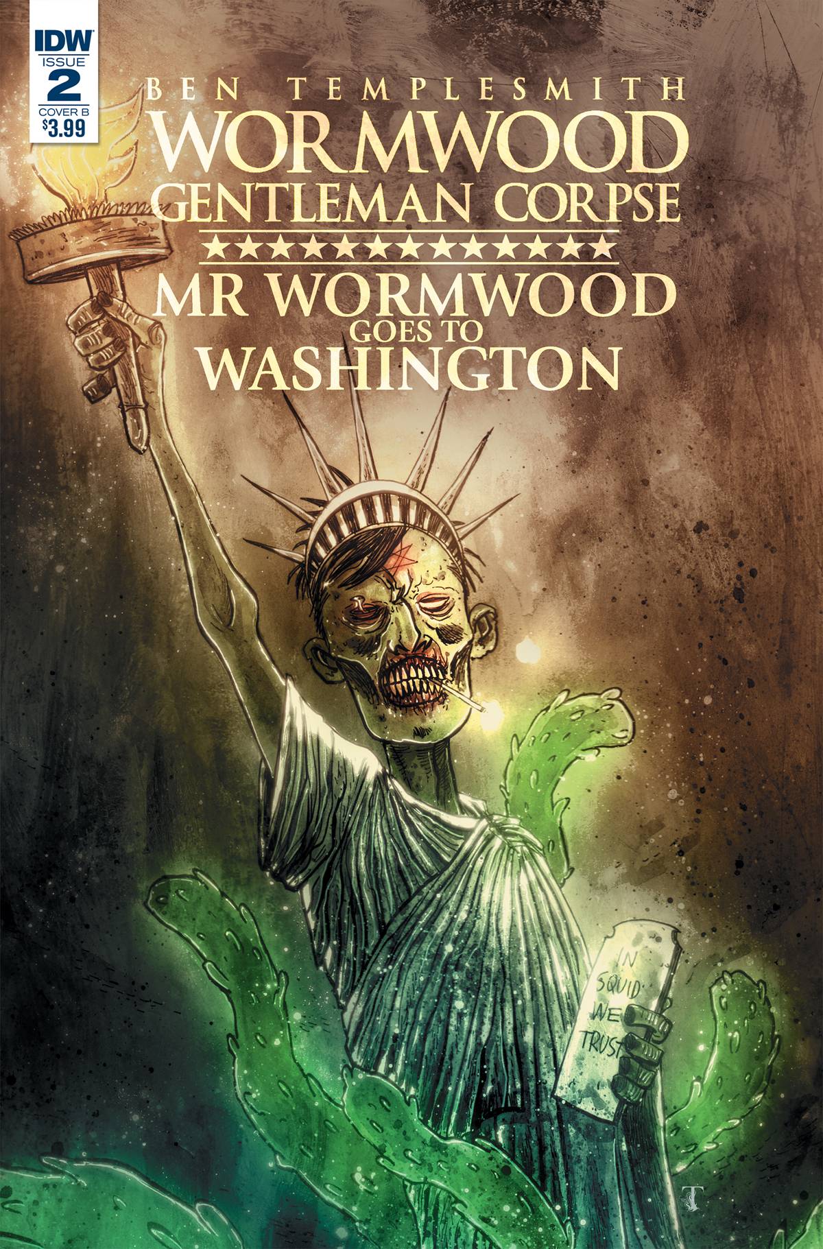 Wormwood Goes To Washington #2 Cover B Templesmith (Of 3)