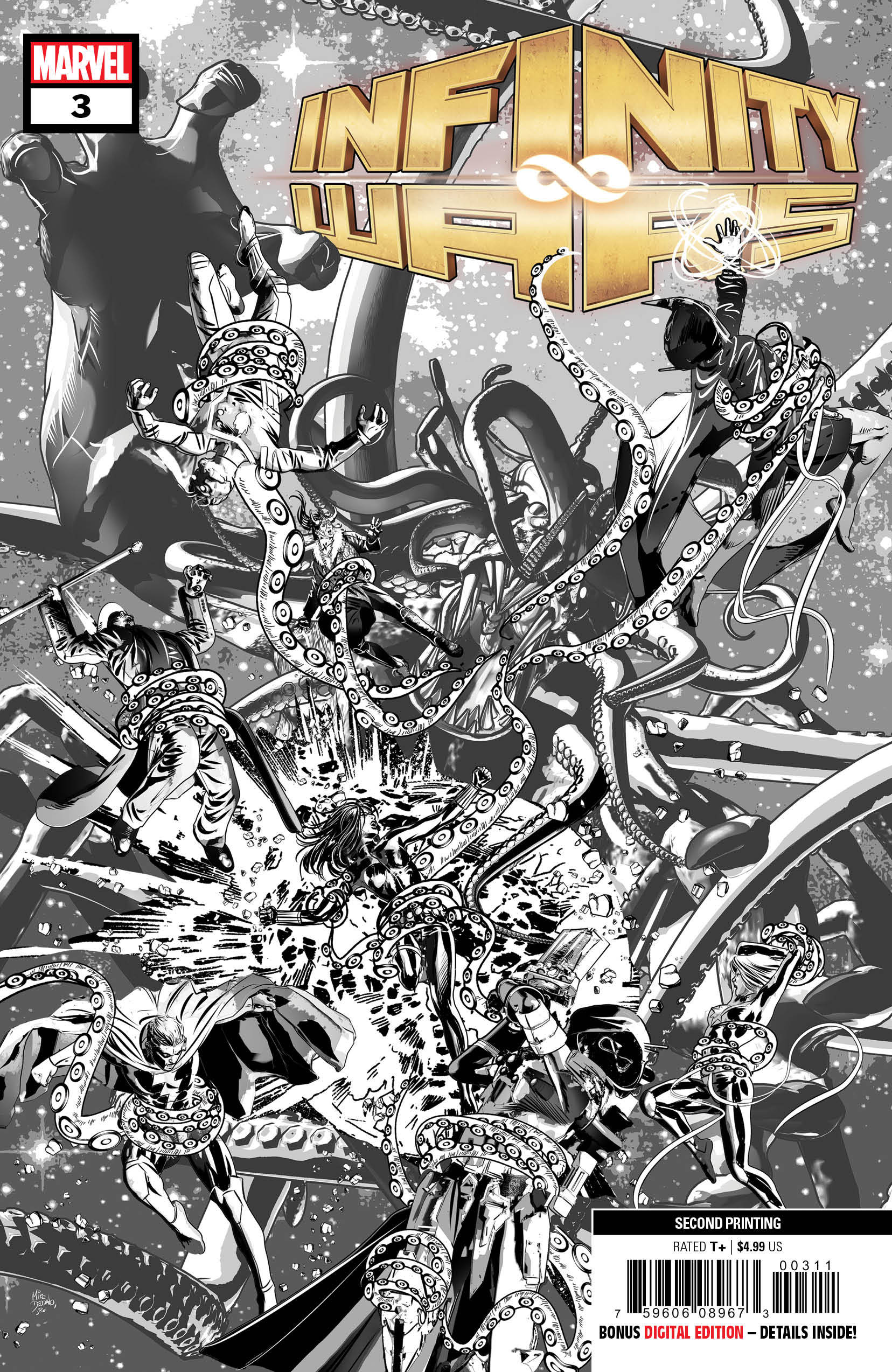 Infinity Wars #3 2nd Printing Deodato Variant (Of 6)