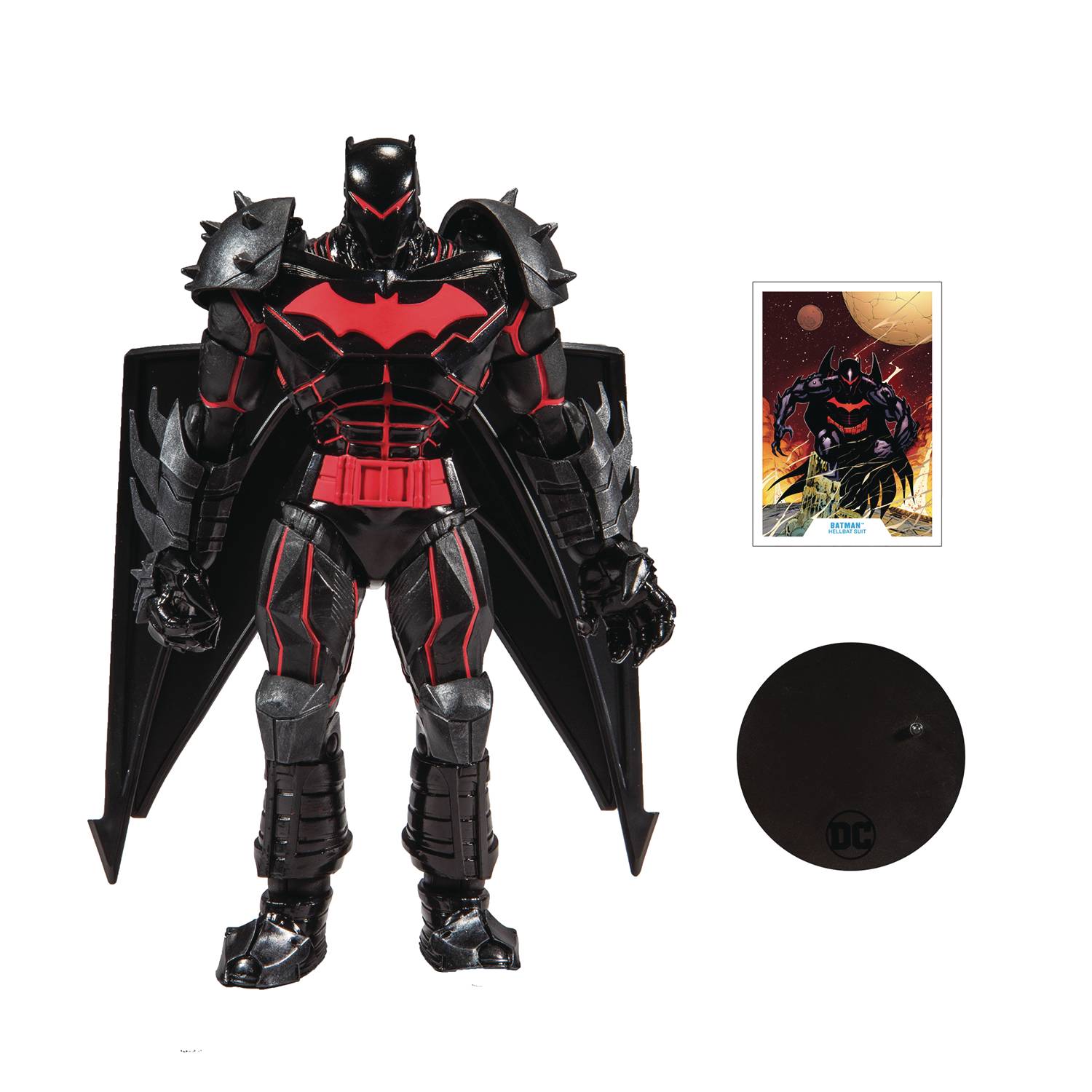 DC Armored Wave 1 Hellbat 7 Inch Scale Action Figure Case