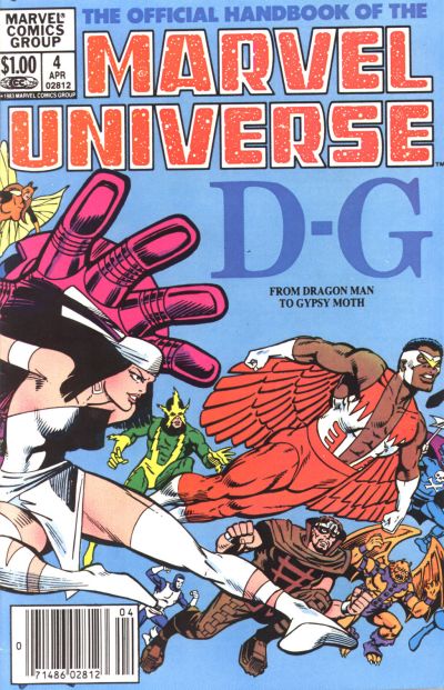 The Official Handbook of The Marvel Universe #4 