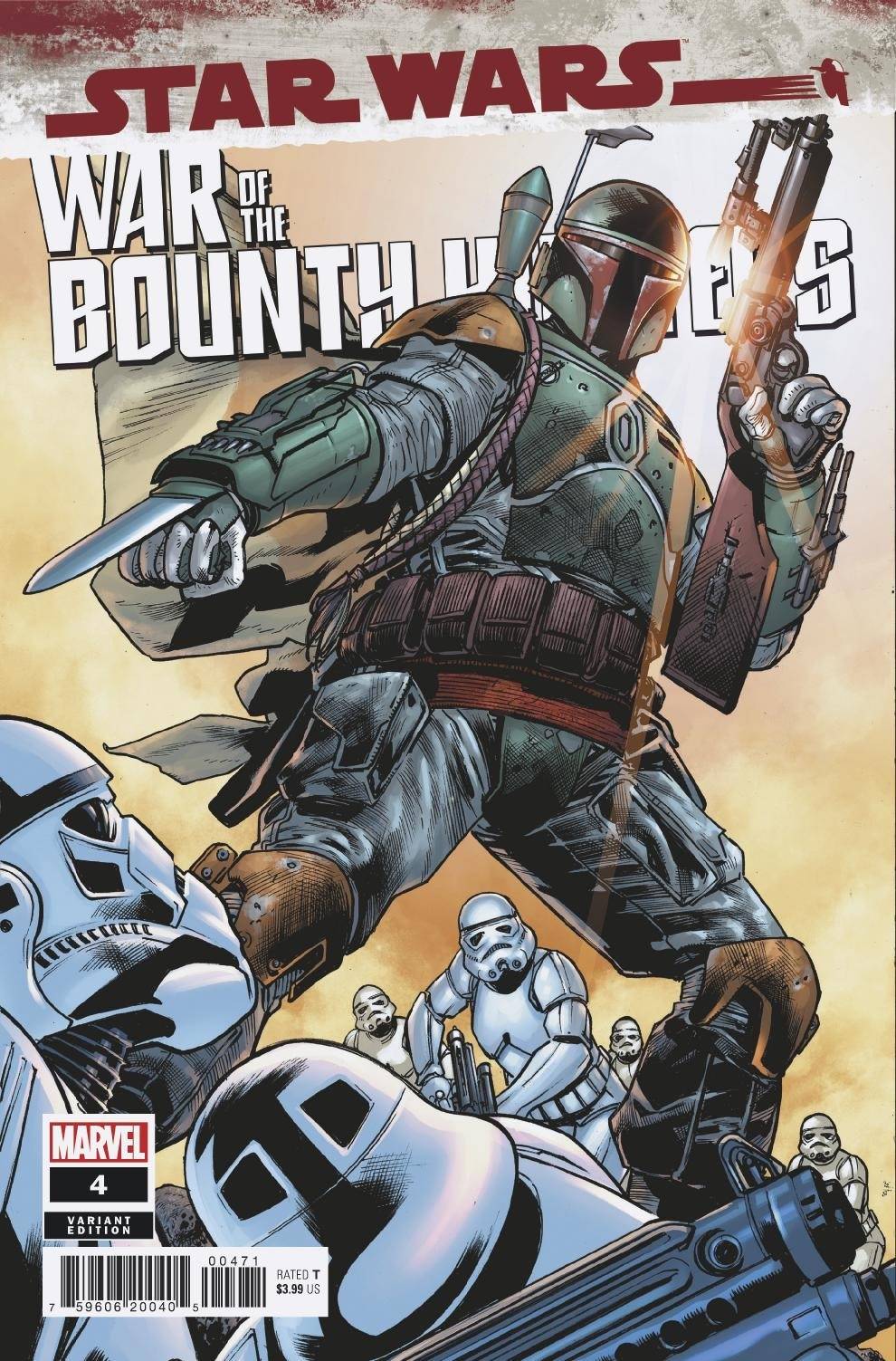 Star Wars War Bounty Hunters #4 Hitch Variant (Of 5)