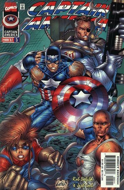 Captain America #5 [Cover A]-Very Fine