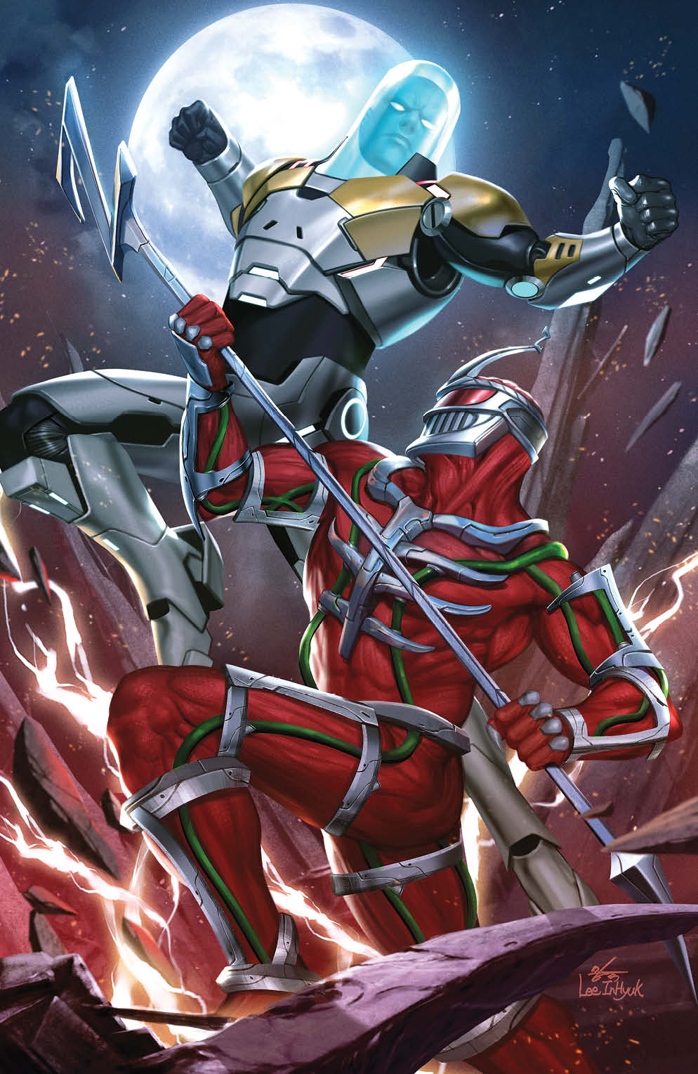 Mighty Morphin #15 Cover C 1 for 10 Incentive Lee