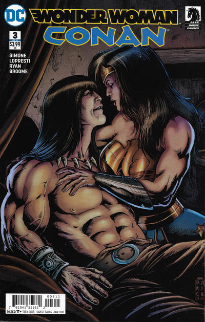 Wonder Woman / Conan #3 [Darick Robertson Cover]-Near Mint (9.2 - 9.8)