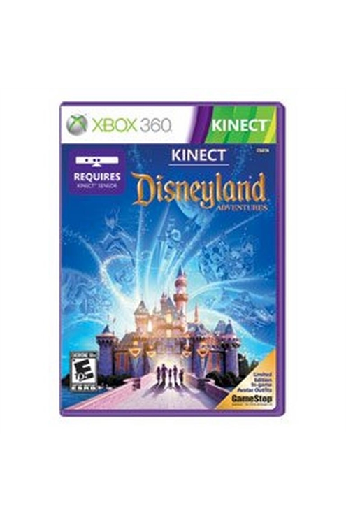 Xbox 360 Xb360 Kinect Disneyland Adventures