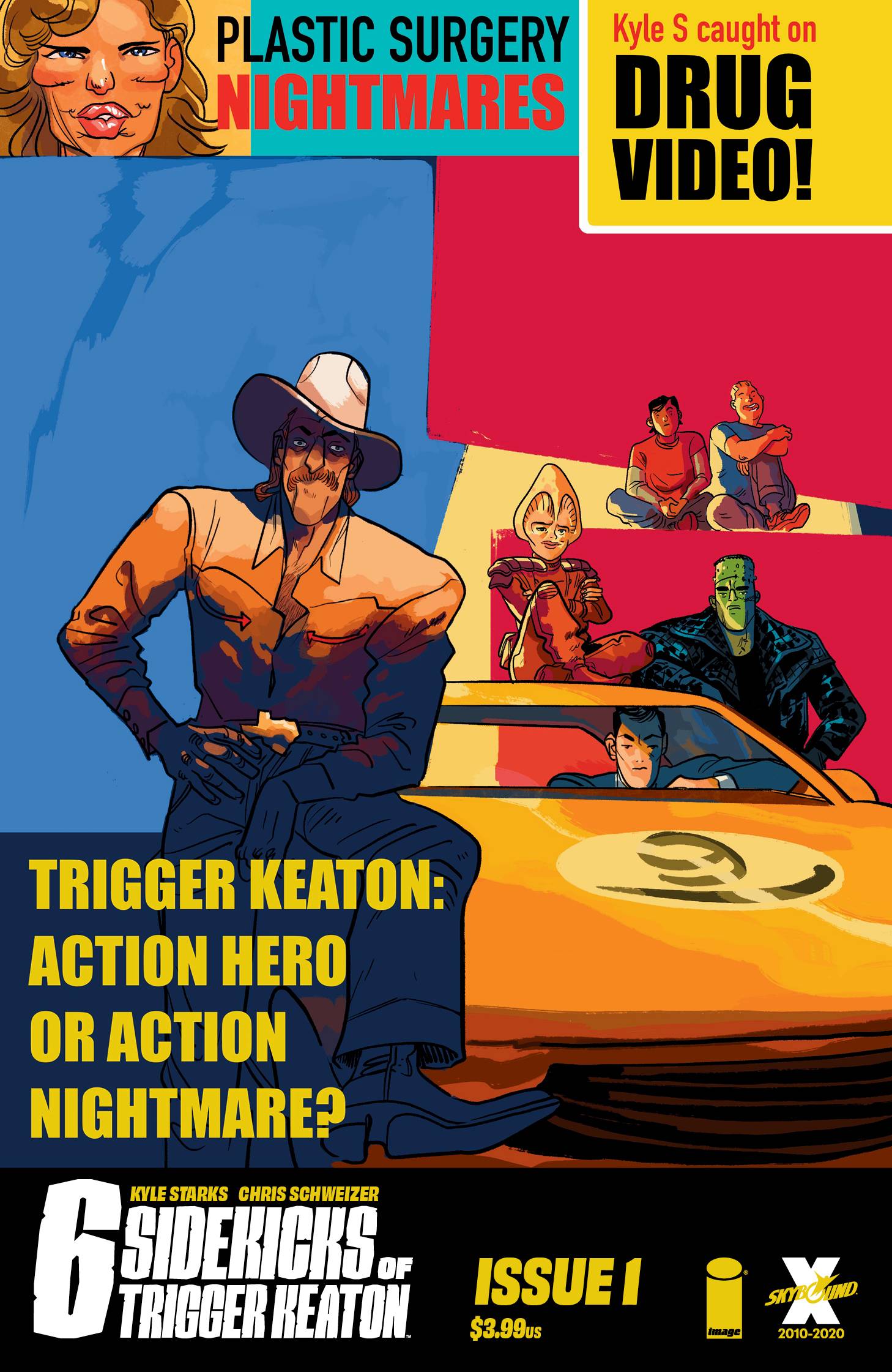 6 Sidekicks of Trigger Keaton #1 Cover B Henderson (Mature)