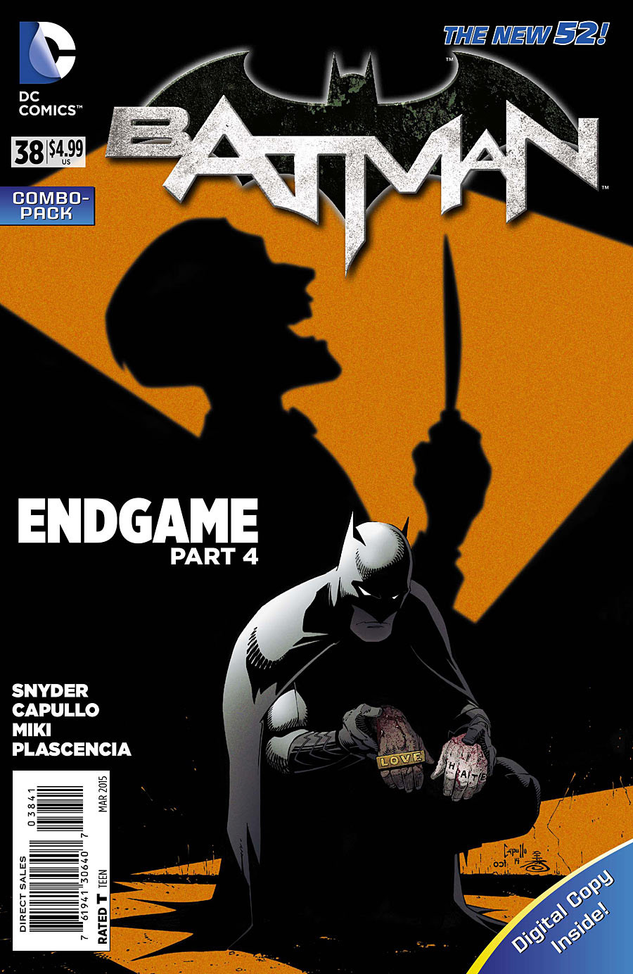 Batman #38 (2011) Combo Pack