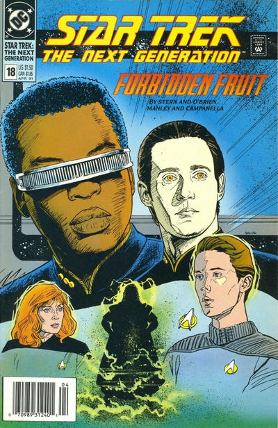 Star Trek: The Next Generation #18 [Newsstand]-Very Good (3.5 – 5)