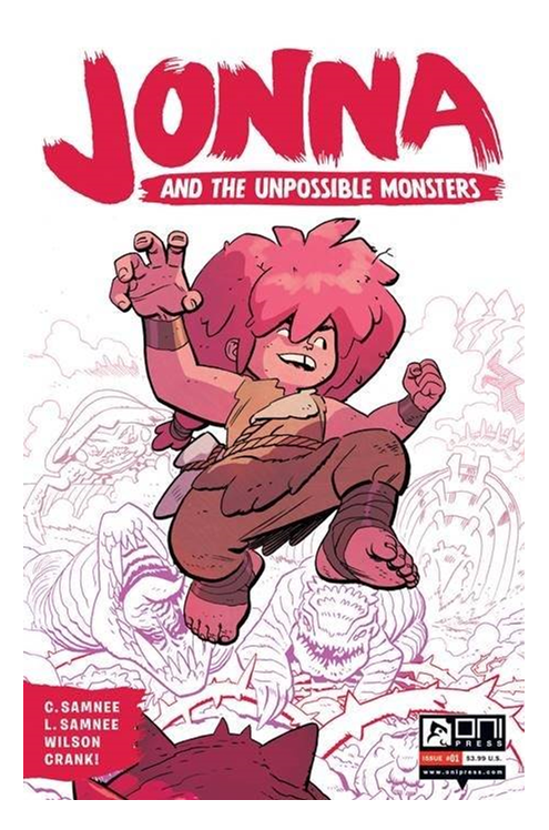 Jonna and the Unpossible Monsters #1 Cover G 2nd Printing