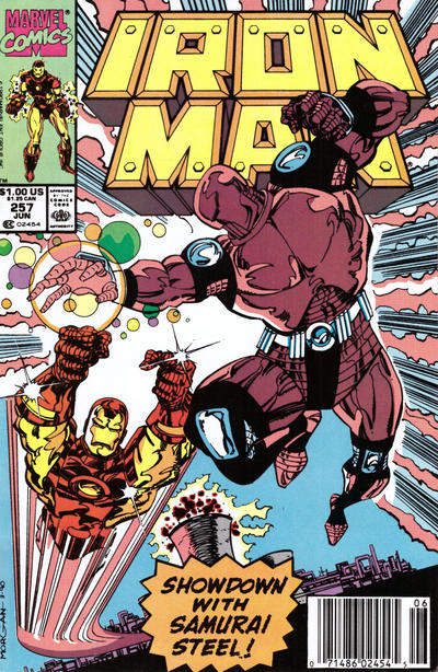 Iron Man #257 [Newsstand]-Very Fine (7.5 – 9)